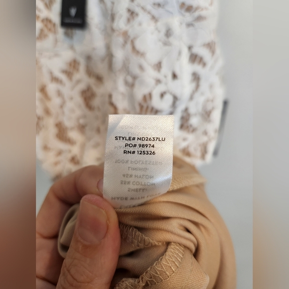 Nwt LULUS Amazing Allure White Crochet Lace Bodycon Midi Dress size S - Picture 6 of 10